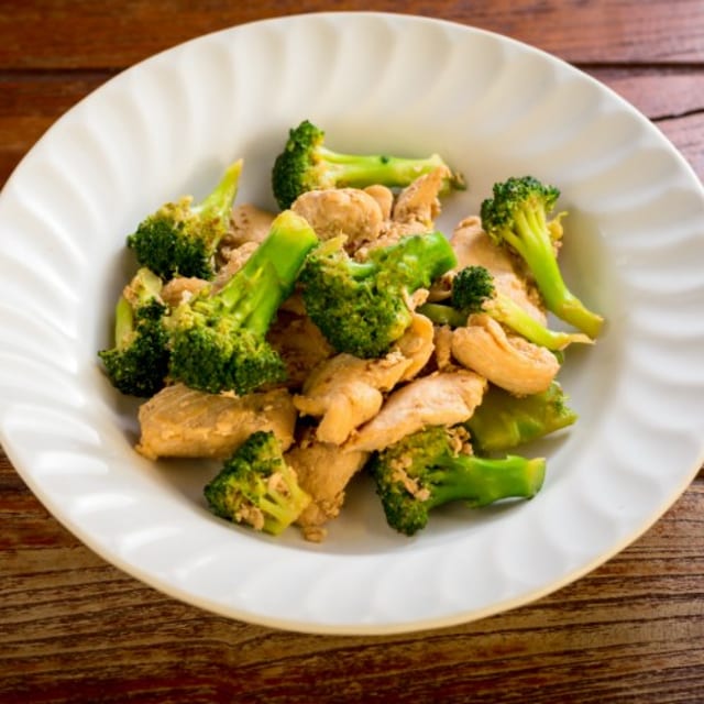 95. Chicken with Broccoli.