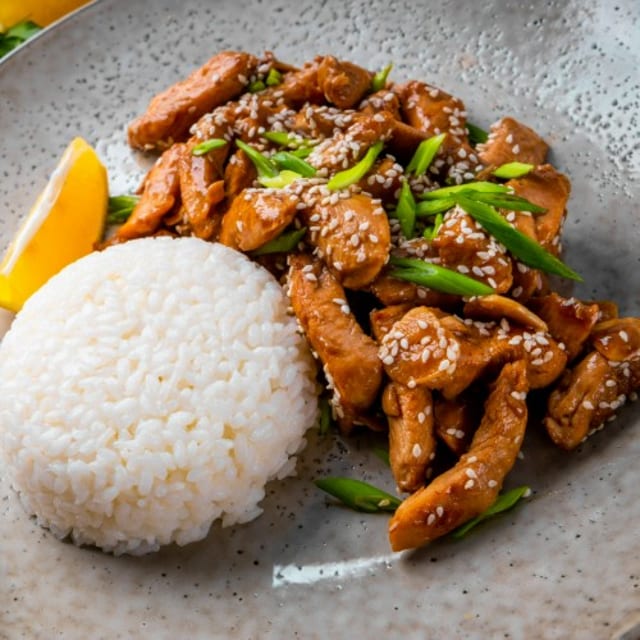 C17. Chicken Teriyaki.
